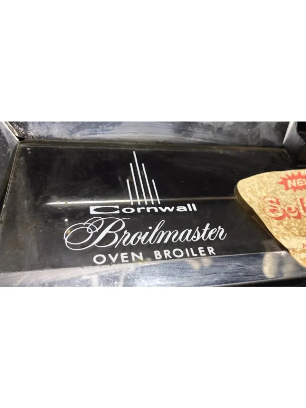 Vintage Cornwall Broilmaster Toaster Oven Self-Cleaning Works!